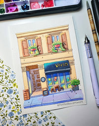 Verso on a Quiet Street