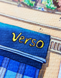 Verso on a Quiet Street