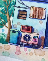 Heart of the Home - Original "Home" Illustration