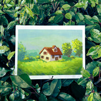 [Printable]_A House Between Greens