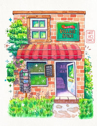 [Printable]_"Village Store" Brick Shop