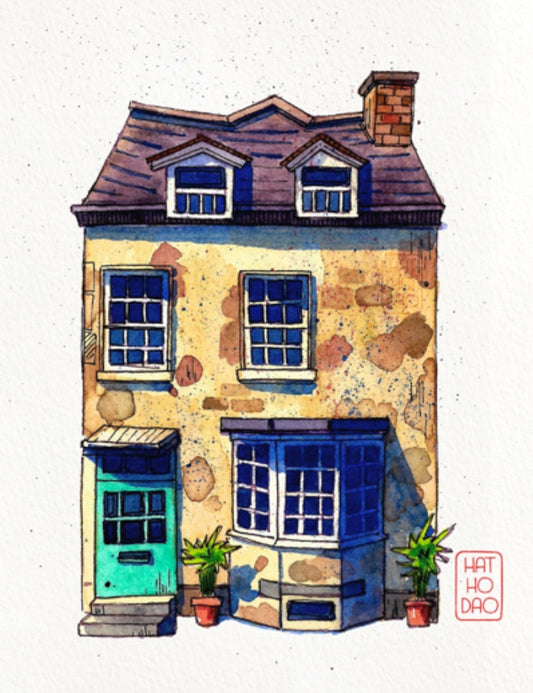 [Printable]_Rustic Stone Cottage