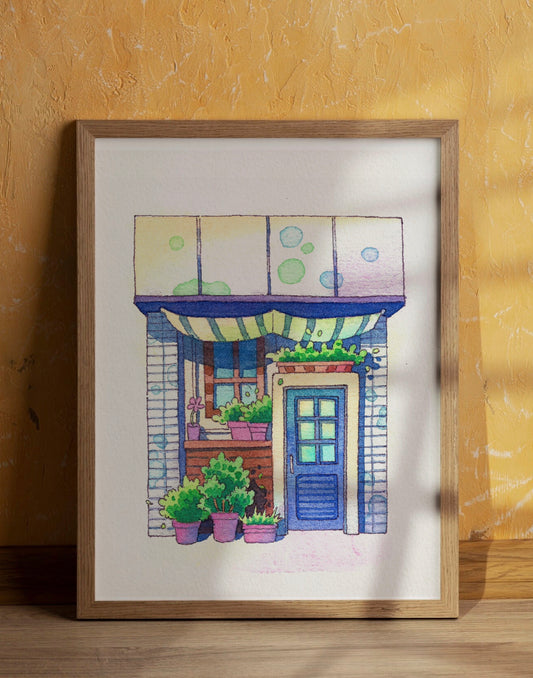 [Printable]_Where the Plants Wait by the Door