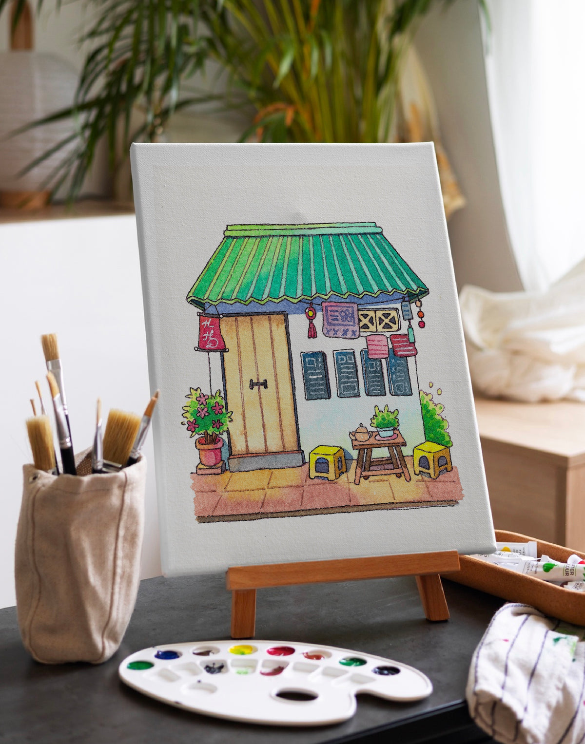 [Printable]_Tiny Tea Shop