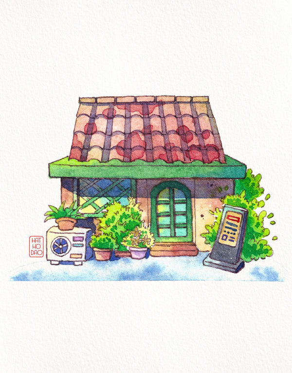 Calendar 2026 by Hat Ho Dao [Phone wallpaper] - August